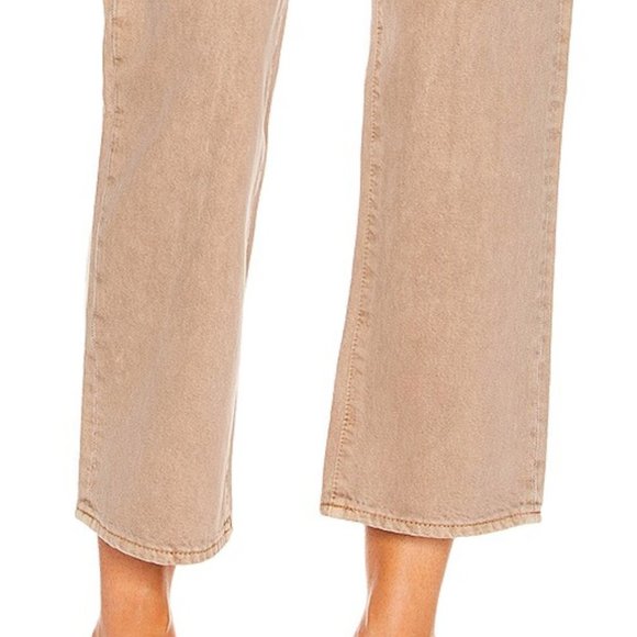 SLVRLAKE London Crop Jean in Desert Taupe - Picture 4 of 4